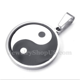 Titanium Tai Chi Hanger Voor Heren Met Gratis Ketting