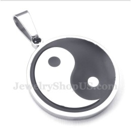 Titanium Tai Chi Hanger Voor Heren Met Gratis Ketting