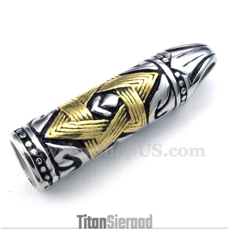 Titanium Keltische Knoophanger Voor Heren Met Gratis Ketting Titanium Keltische Knoophanger Voor Heren Met Gratis Ketting