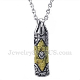 Titanium Keltische Knoophanger Voor Heren Met Gratis Ketting