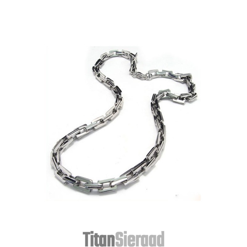 20,1 Inch Titanium Ketting Met Sluiksluiting 8076 20,1 Inch Titanium Ketting Met Sluiksluiting 8076