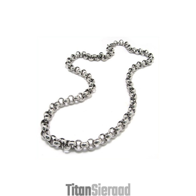 20,1 Inch Titanium Ringbehuizing Ringketting 8085