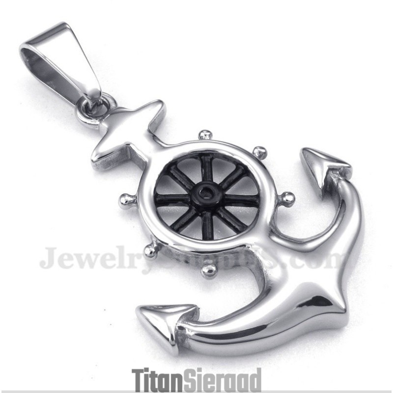 Titanium Roerhanger Voor Heren Met Gratis Ketting