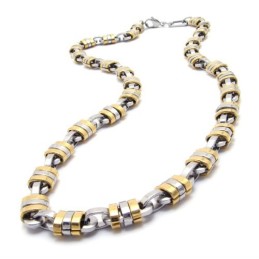 22 Inch Titanium Gouden Ketting