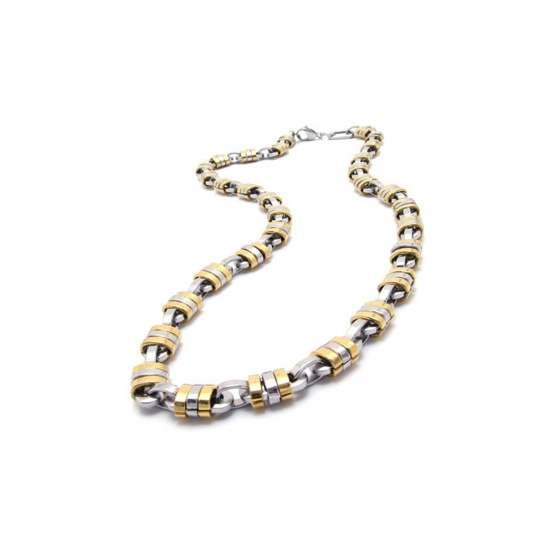 22 Inch Titanium Gouden Ketting