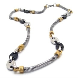 22,4 Inch Titanium Ketting