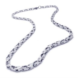 20,5 Inch Titanium Zilveren Fijne Ketting
