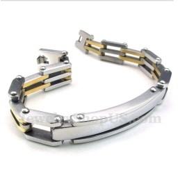 Heren Titanium Vergulde Armband