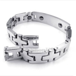 Heren Titanium Magneet Armband