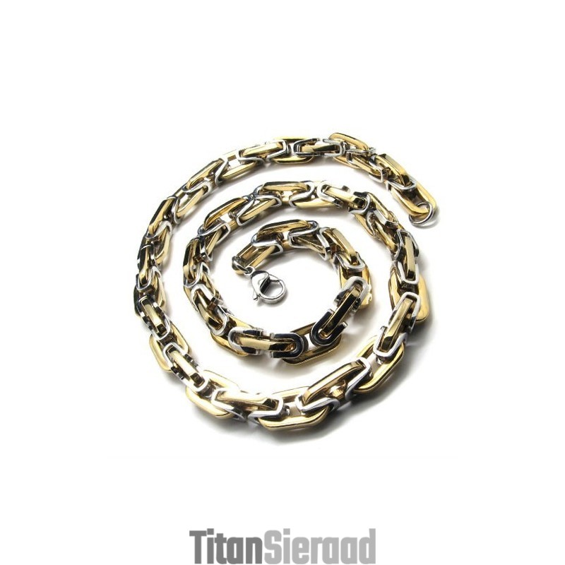 20,1 Inch Titanium Gouden Kettingvorm