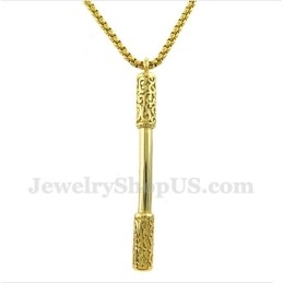 Heren Titanium Hanger Met Gratis Ketting