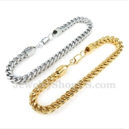 Heren Zilveren Titanium Armband