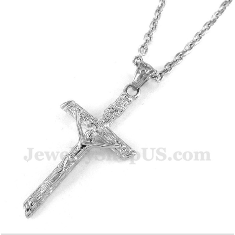 Titanium Jezus Hanger Voor Heren Met Gratis Ketting Titanium Jezus Hanger Voor Heren Met Gratis Ketting