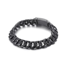 Zwarte Titanium Herenarmband Te Koop