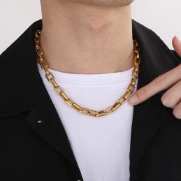 Rock Hip-Hop Vierkante Titanium Armband Voor Heren