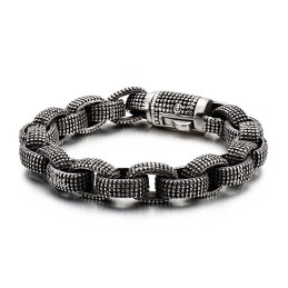 Mode Cool Titanium Tap Sieraden Heren Vintage Trendy Heren Casting Titanium Draak Armband