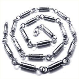 21,7 Inch Titanium Cilinder Ketting