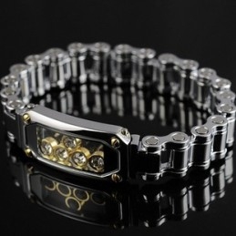 Heren Titanium Diamanten Armbanden