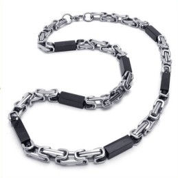 21,7 Inch Titanium Kubusvormige Ketting