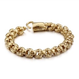 Chique Wind Skull Armband