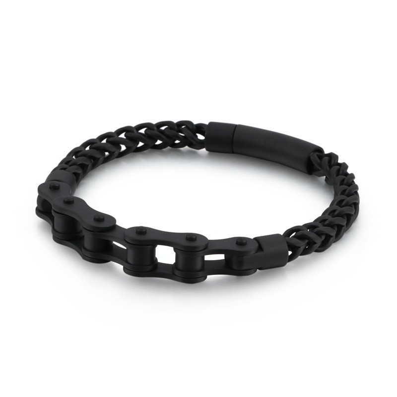 Mode Nieuwe Titanium Biker Heren En Dames Ketting Biker Ketting Armband Mode Nieuwe Titanium Biker Heren En Dames Ketting Biker Ketting Armband