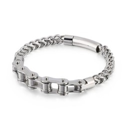 Mode Nieuwe Titanium Biker Heren En Dames Ketting Biker Ketting Armband