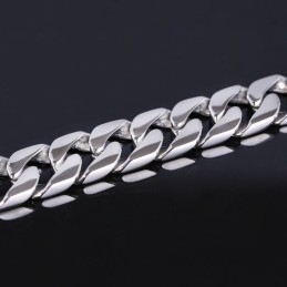 Titanium Armbandversie Van De Modearmband Cuba Chain Herenarmbanden