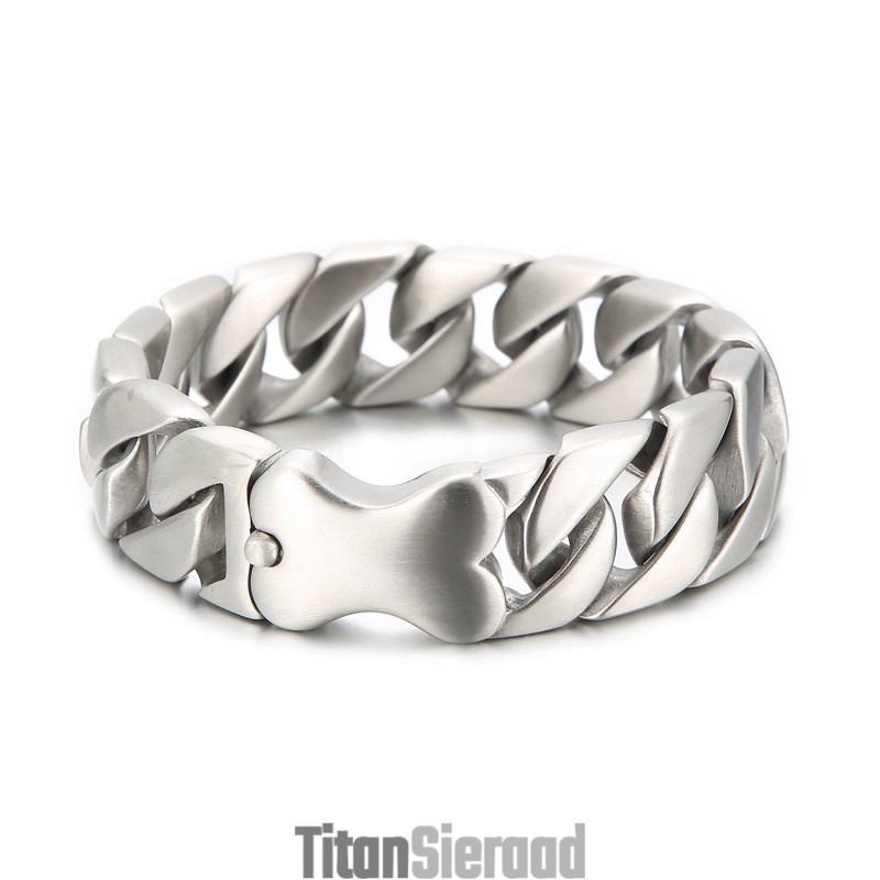 Nieuwe Cubaanse Armband Cool Bones Herenarmband Nieuwe Cubaanse Armband Cool Bones Herenarmband