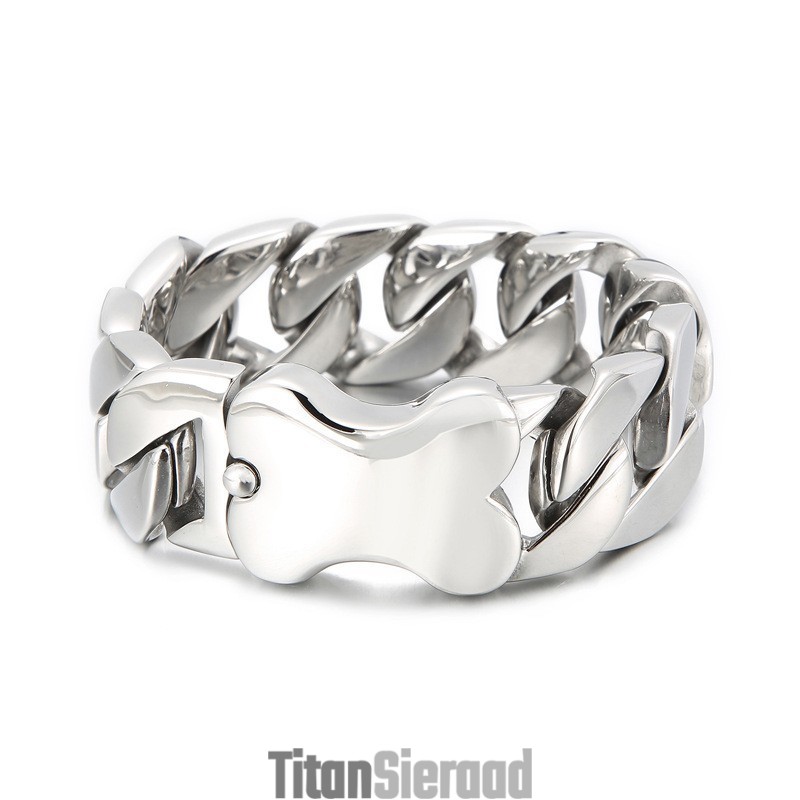 Nieuwe Cubaanse Armband Cool Bones Herenarmband