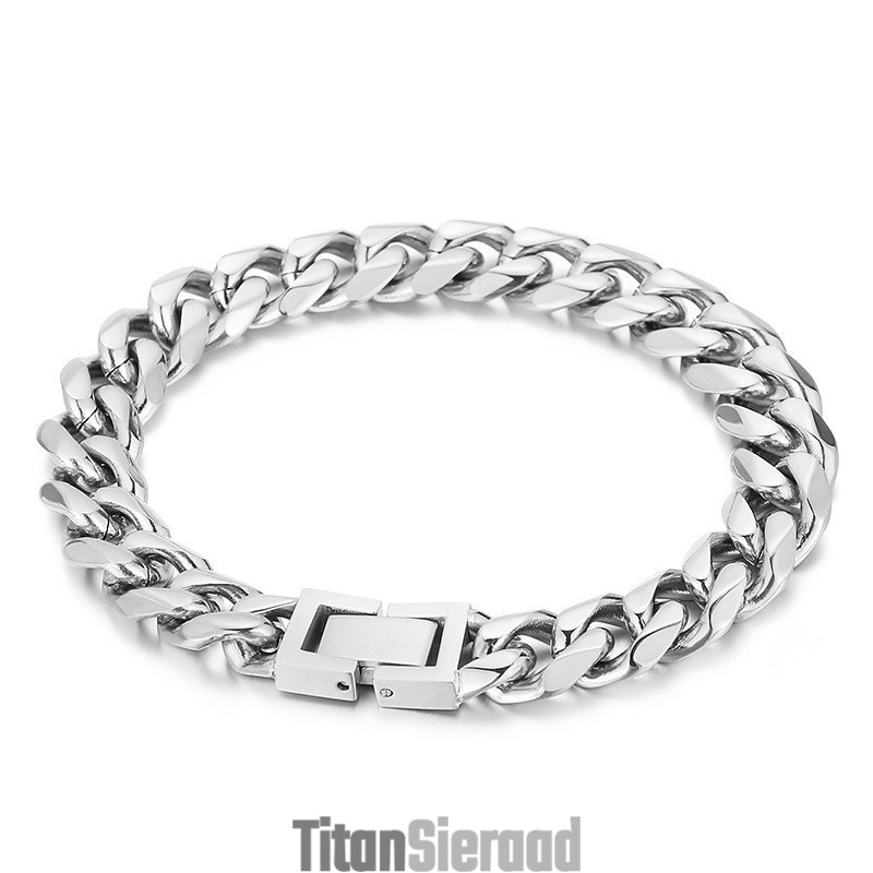 Coole Handgemaakte Titanium Armband Voor Mannen