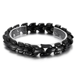 Coole Vacuüm Geplateerde Multi-Color Keel Titanium Armband Voor Heren