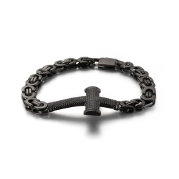 Populaire Mode Street Cross Back To The Chain Titanium Herenarmband