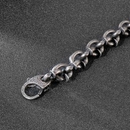 Vintage Heren Titanium Armband