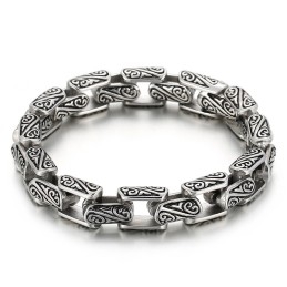 Bloemmotief Populaire Titanium Armbandaccessoires Om Cadeaus Voor Vriendjes Te Sturen