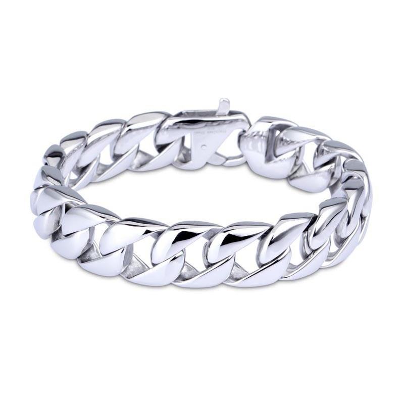Titanium Zwarte Heren Armband Herenketting Titanium Zwarte Heren Armband Herenketting