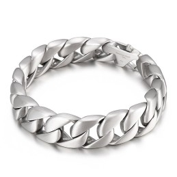Titanium Zwarte Heren Armband Herenketting
