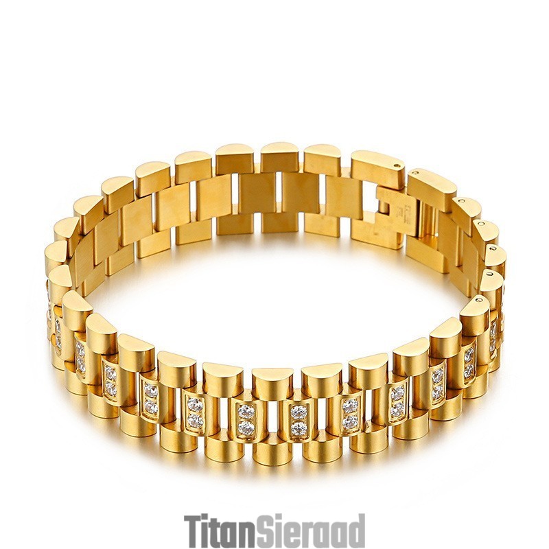 Herenarmband Met Diamanten Herenarmband Met Diamanten