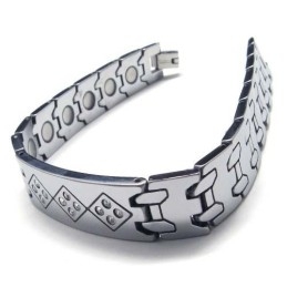Wolfraamcarbide 12 Mm Brede Herenarmband Met Diamanten