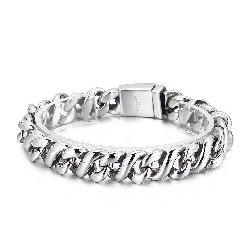 Modieuze Gepolijste Chique Titanium Armband Voor Heren Modieuze Gepolijste Chique Titanium Armband Voor Heren