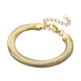 Mode Slangenbotketting Titanium Heren- En Damesarmbanden