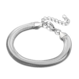 Mode Slangenbotketting Titanium Heren- En Damesarmbanden