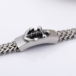 Chique Stijl Anker Titanium Armband Voor Heren