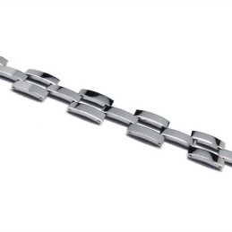 Mode Tungsten Carbide 22Mm Brede Herenarmband