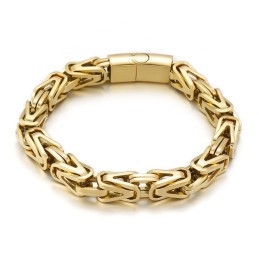 Coole Rock Hip Hop V-Vormige Titanium Armband Voor Heren
