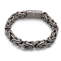 Coole Rock Hip Hop V-Vormige Titanium Armband Voor Heren