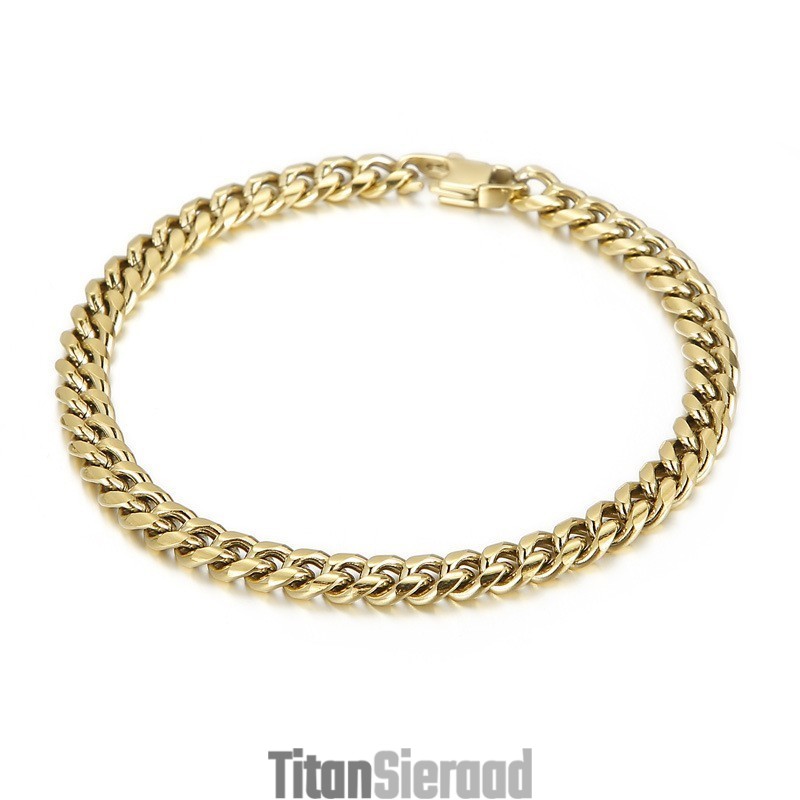 Fashion Atmosphere Titanium Heren Cuba Armband Ketting Fashion Atmosphere Titanium Heren Cuba Armband Ketting