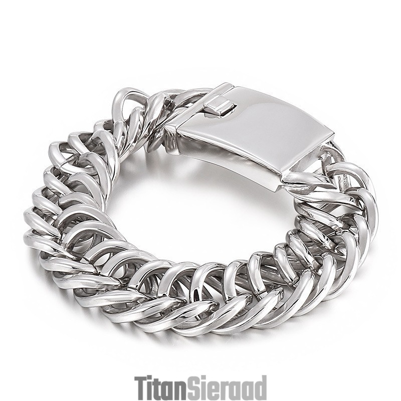 Eenvoudige, Stoere Titanium Herenarmband Eenvoudige, Stoere Titanium Herenarmband