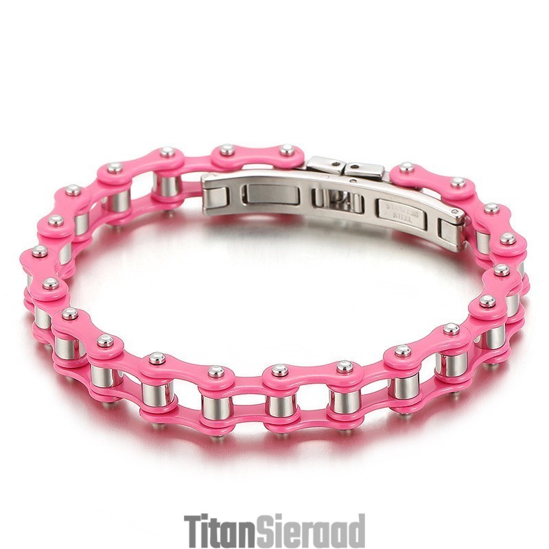 Modieuze, Coole, Veelkleurige Titanium Fietsarmband Voor Heren Modieuze, Coole, Veelkleurige Titanium Fietsarmband Voor Heren