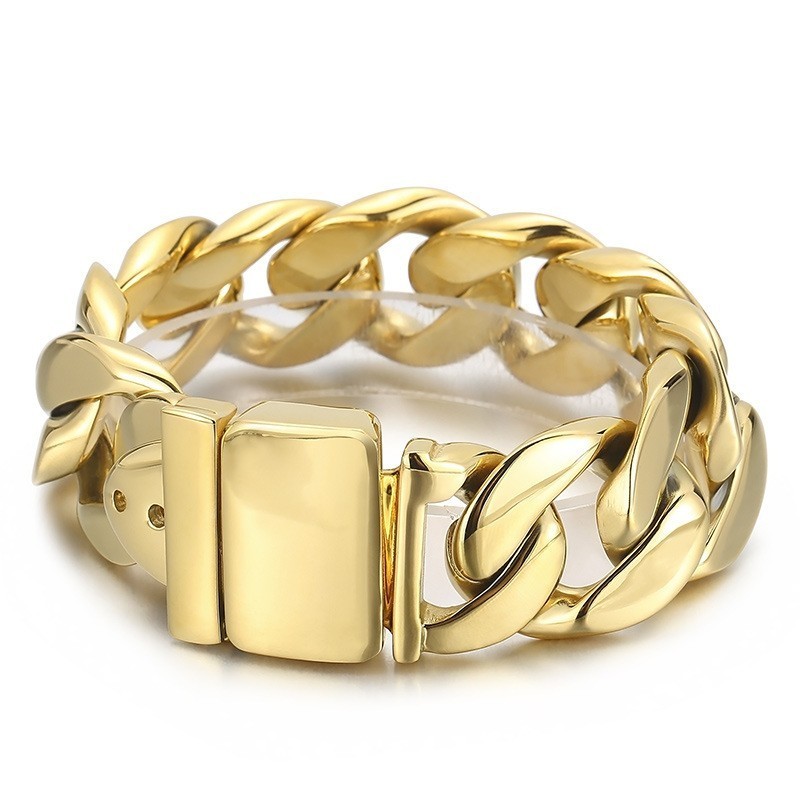 Mode Zwarte Titanium Herenarmband Mode Zwarte Titanium Herenarmband