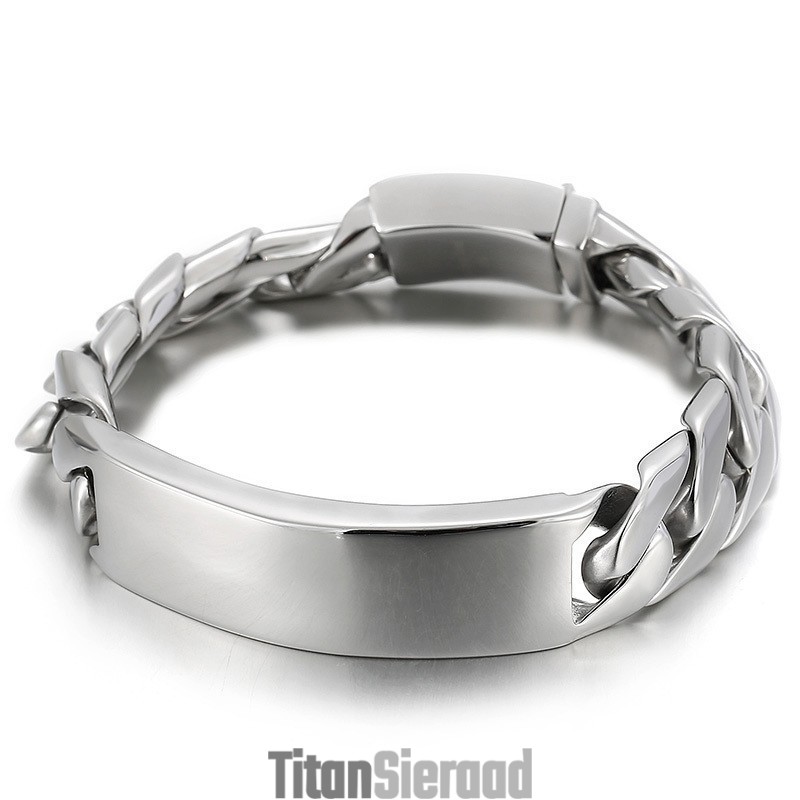 Mode Hip Hop Heren Armband Titanium Sieraden